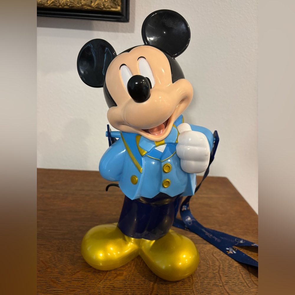 WDW 50TH ANNIVERSARY MICKEY MOUSE POPCORN BUCKET
